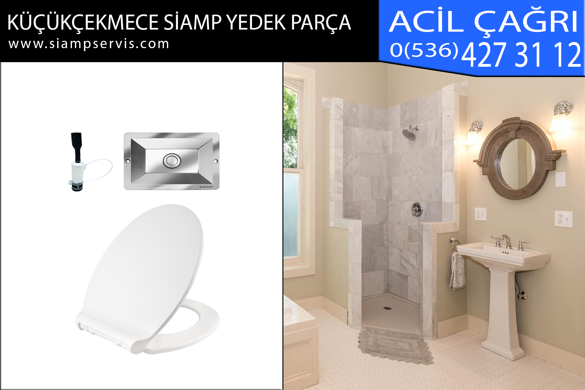 küçükçekmece siamp yedek parça