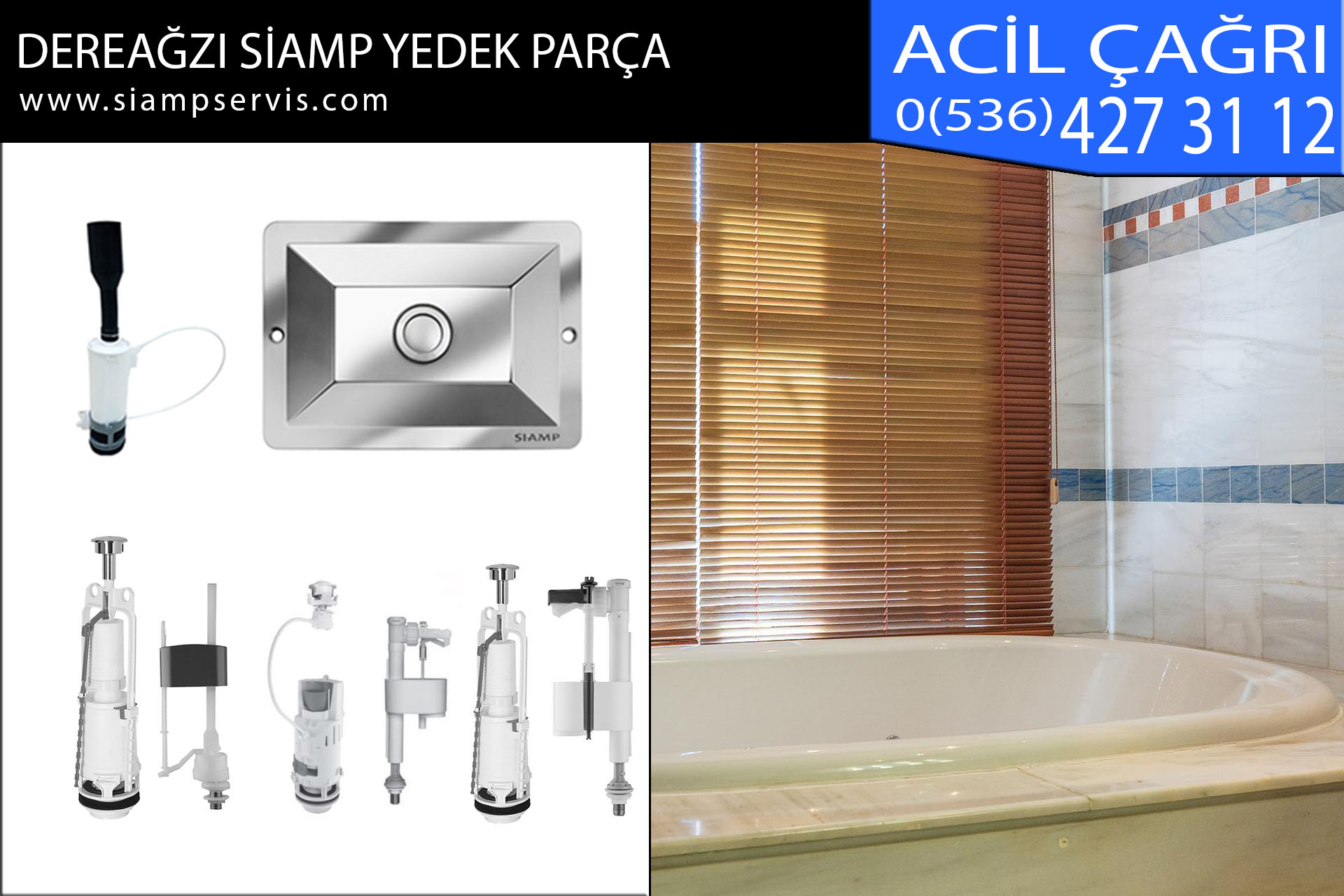 dereağzı siamp yedek parça